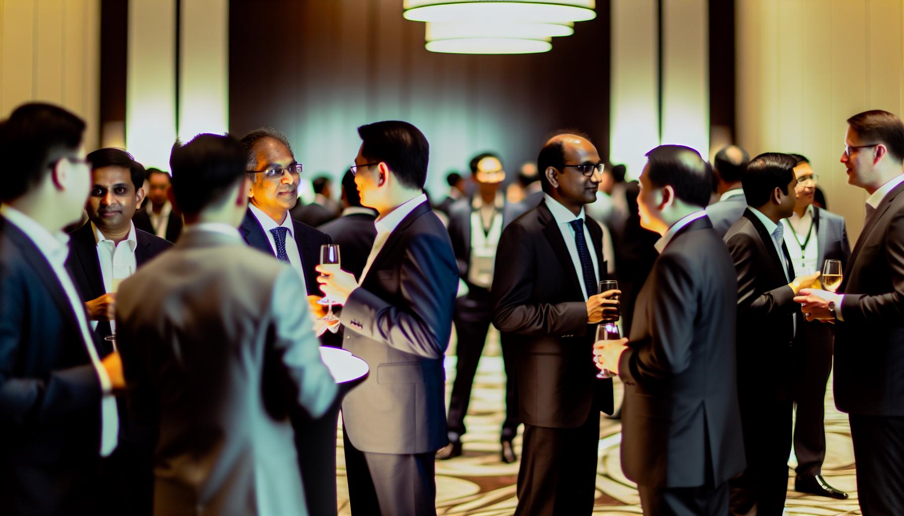 Networking reception at City Winery Nashville